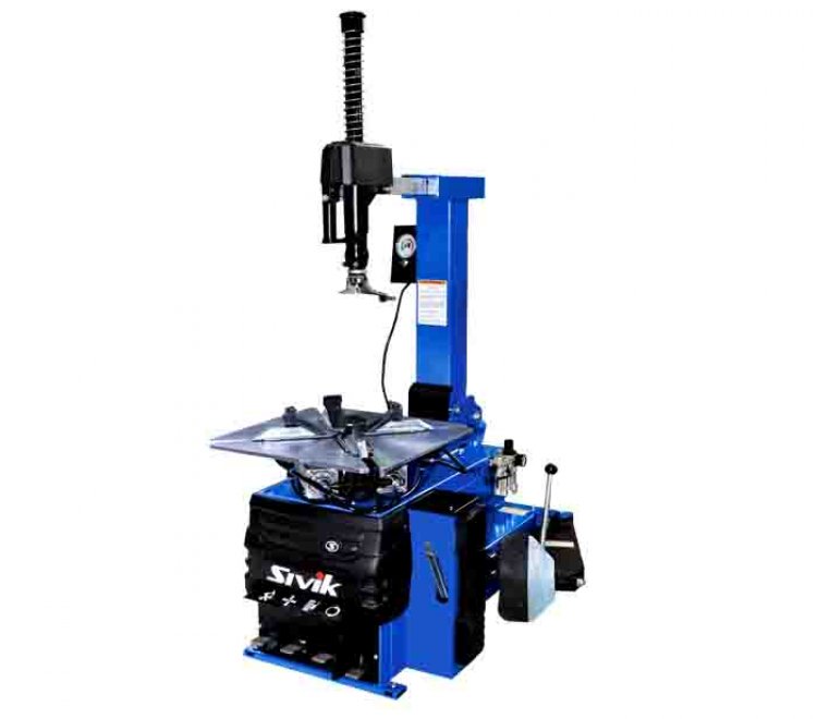 КС-402А ПРО Станок шиномонтажный автомат 10-24", 220В, синий