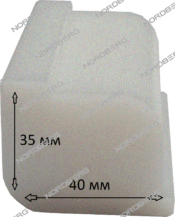 N4121A-4T/#S-BLOCK, Блок скольжения для N4121A-4T (до 2022) NORDBERG SN-4B1L2O1AC-K4T/#S-BLOCK