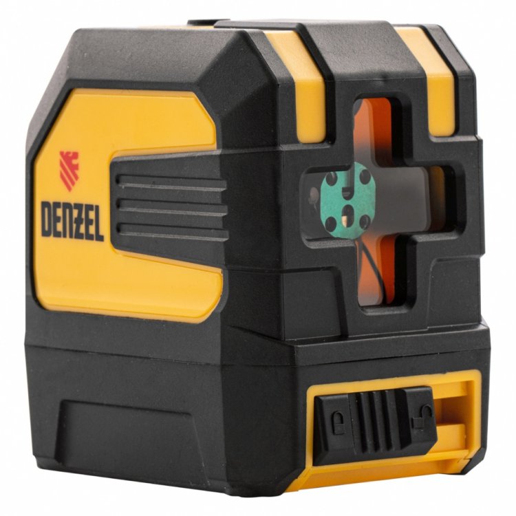 Лазерный уровень LX 03 Green, 30 м, 520 нм, резьба 1/4"// Denzel