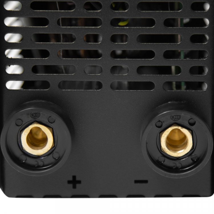 Сварочный аппарат Varteg 190 мини - Работает от 140В. Горячий старт, форсаж дуги, антизалипание. MMA, розетки 25 мм2, напряжение питания: 220В±15%, Диапазон сварочного тока: 20-190А, ПВ: 100%, ремень для переноски, комплектация: кабели 1,2 м, электро