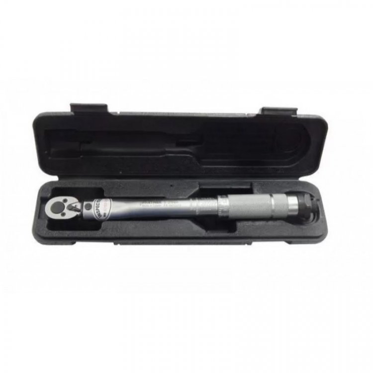 Ключ динамометрический  щелчкового типа 28-210Нм 1/2", в пластиковом футляре