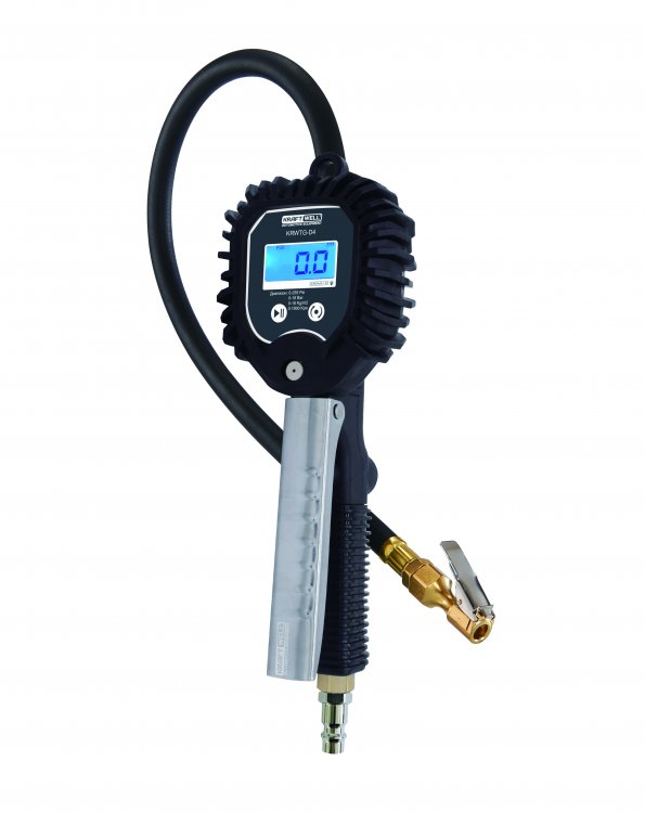 Пистолет для подкачки шин с цифровым манометром