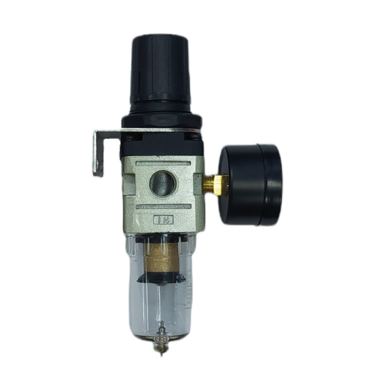 Фильтр-влагоотделитель с регулятором давления 1/4", арт. № AW 2000-02 Фильтр-влагоотделитель с регулятором давления 1/4", арт. № AW 2000-02