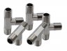 Тройник резьбовой Т-образный F1/4 - M1/4 - F1/4, 5 шт
