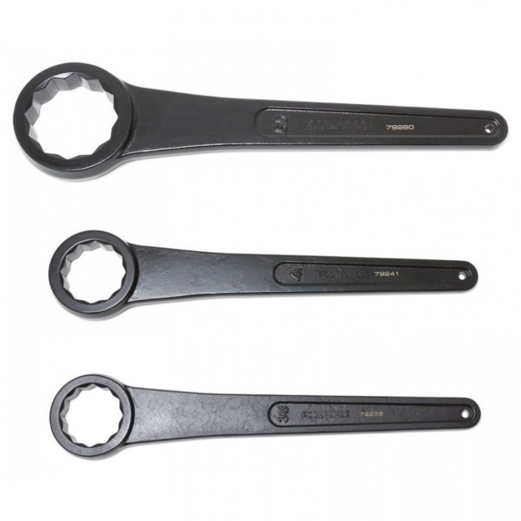 Ключ накидной ударный односторонний удлиненный 38мм (L-305мм)