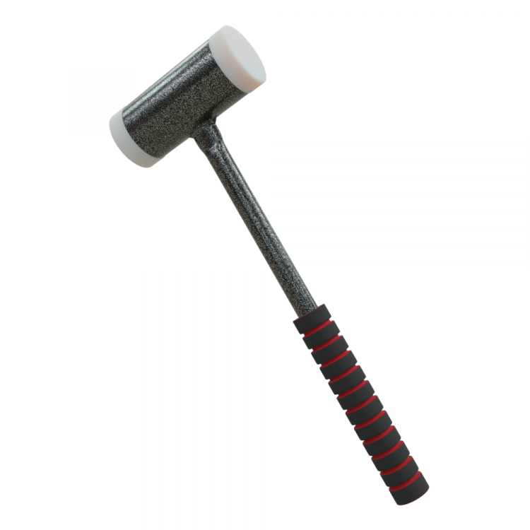 Кувалда «без отскока» 3100гр для правки дисков со сменными бойками 70 мм / безынерционный / GAROPT Кувалда «без отскока» 3100гр для правки дисков со сменными бойками 70 мм / безынерционный / GAROPT