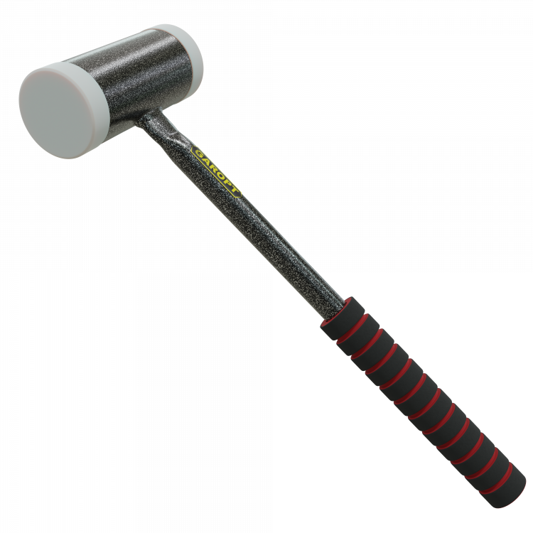 Кувалда «без отскока» 3100гр для правки дисков со сменными бойками 70 мм / безынерционный / GAROPT Кувалда «без отскока» 3100гр для правки дисков со сменными бойками 70 мм / безынерционный / GAROPT