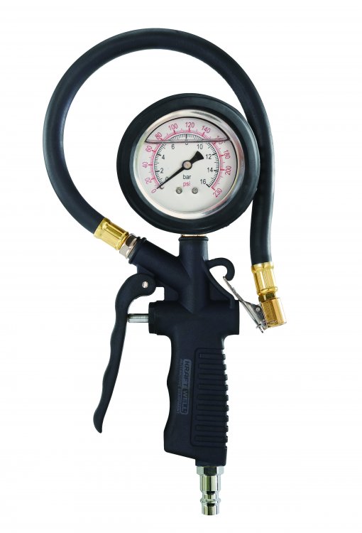 Пистолет с аналоговым жидкостным манометром 16 бар