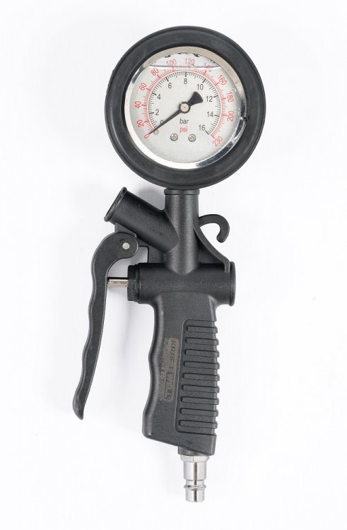 Пистолет с аналоговым жидкостным манометром 16 бар