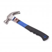 Молоток-гвоздодер с фиберглассовой рукояткой 226гр. (L-280мм) Молоток-гвоздодер с фиберглассовой рукояткой 226гр. (L-280мм)