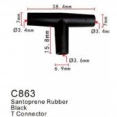 Клипса для крепления внутренней обшивки а/м универсальная пластиковая (100шт/уп.) Клипса для крепления внутренней обшивки а/м универсальная пластиковая (100шт/уп.)