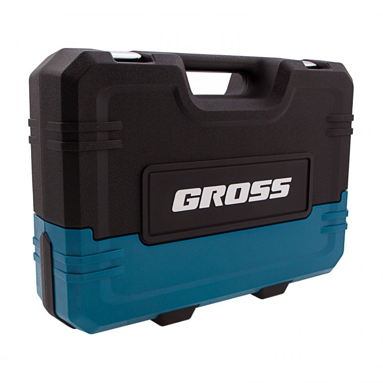 Набор инструментов, 1/4", 1/2", CrV, 120 зубьев, 109 предметов// Gross