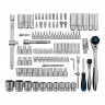 Набор инструментов, 1/4", 1/2", CrV, 120 зубьев, 109 предметов// Gross