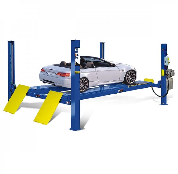 PEAK 410A Подъемник четырехстоечный, 4.5 т. под 3D сход-развал PEAK 410A Подъемник четырехстоечный, 4.5 т. под 3D сход-развал