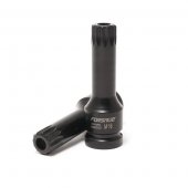 Головка-бита SPLINE глубокая ударная1/2", M5 с отверстием