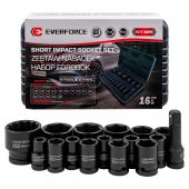 Набор головок ударных коротких 16пр.1/2''(6-гр.)(10,12-17,19,21,22,24,27,30,32мм(36мм-12гр)+удлинитель 75мм),в кейсе Набор головок ударных коротких 16пр.1/2''(6-гр.)(10,12-17,19,21,22,24,27,30,32мм(36мм-12гр)+удлинитель 75мм),в кейсе