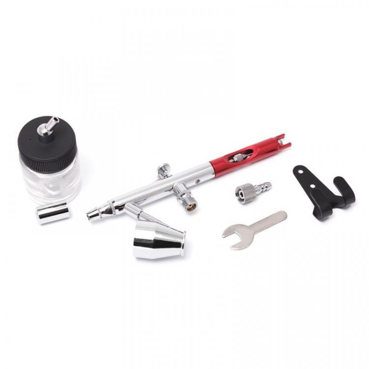 Аэрограф (сопло: 0.3мм,емкость 6мл/22мл)