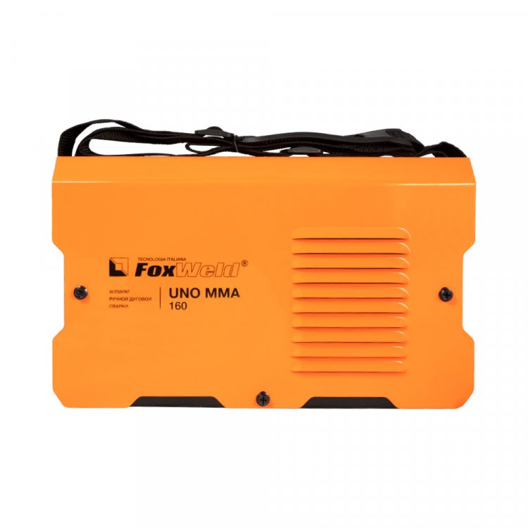 Сварочный аппарат UNO MMA 160 - Цифровой дисплей. Горячий старт, форсаж дуги, антизалипание. MMA, панельные розетки 35 мм2, напряжение питания: 220В±15%, Диапазон сварочного тока: 20-160А, ПВ: 100%, ремень для переноски, комплектация: кабели 3 м, эле Сварочный аппарат UNO MMA 160 - Цифровой дисплей. Горячий старт, форсаж дуги, антизалипание. MMA, панельные розетки 35 мм2, напряжение питания: 220В±15%, Диапазон сварочного тока: 20-160А, ПВ: 100%, ремень для переноски, комплектация: кабели 3 м, эле