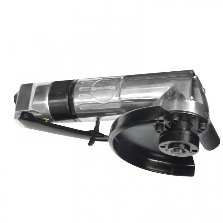 Пневмоотрезная машинка угловая 5"(11000 об/мин, 170л/мин, посад. резьба M10) Пневмоотрезная машинка угловая 5"(11000 об/мин, 170л/мин, посад. резьба M10)