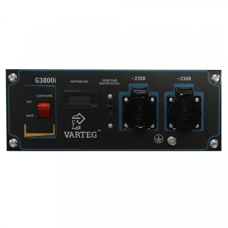 Бензиновый инверторный генератор VARTEG G3800i - Бензиновый инверторный генератор VARTEG G3800i (2,8 - 3,0 кВт / 7 л.с. / топливный бак 5.5 л / МФД 4в1 / маслодатчик / медь) (арт. 8454) Бензиновый инверторный генератор VARTEG G3800i - Бензиновый инверторный генератор VARTEG G3800i (2,8 - 3,0 кВт / 7 л.с. / топливный бак 5.5 л / МФД 4в1 / маслодатчик / медь) (арт. 8454)