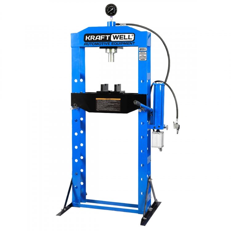 Пресс 20 т. сварная рама с ручным и пневматическим приводом Пресс 20 т. сварная рама с ручным и пневматическим приводом