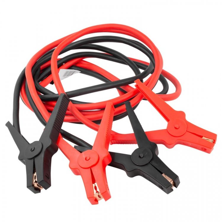 Стартовые провода 800 Ампер, 3.5м (морозостойкая изоляция), в чехле Стартовые провода 800 Ампер, 3.5м (морозостойкая изоляция), в чехле