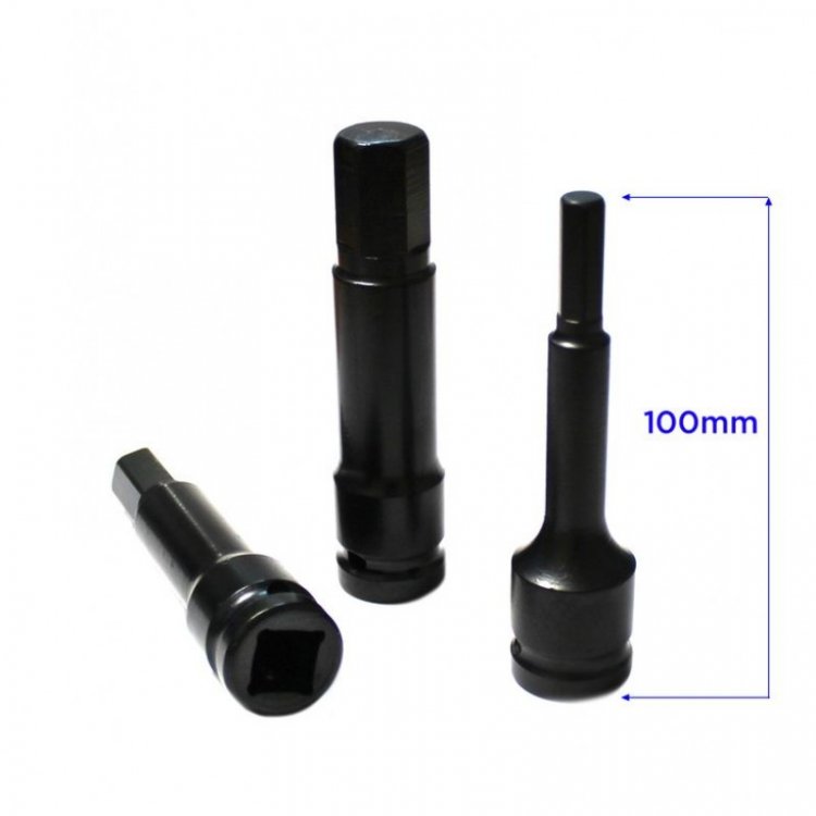 Головка-бита 6-гранная ударная 14мм, 1/2"