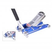 Домкрат подкатной гидравлический 3 т усиленный низкопрофильный в облегченном корпусе(высота подхвата - 105мм, высота подъема - 490мм, 2 поршня, сменн Домкрат подкатной гидравлический 3 т усиленный низкопрофильный в облегченном корпусе(высота подхвата - 105мм, высота подъема - 490мм, 2 поршня, сменн