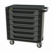 Тележка инструментальная Garopt 6 ящиков СЕРАЯ, Серия "Low-cost" Тележка инструментальная Garopt 6 ящиков СЕРАЯ, Серия "Low-cost"