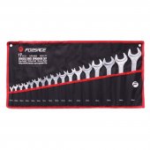 Ключи рожковые односторонние, набор 17пр. (10-36мм)