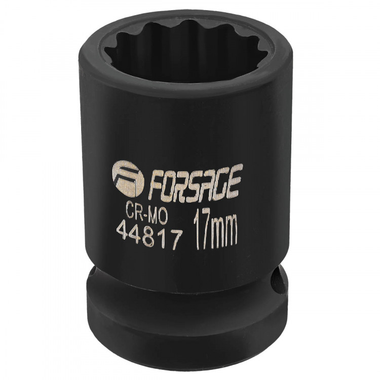 Головка ударная 1/2", 17мм (12гр.)