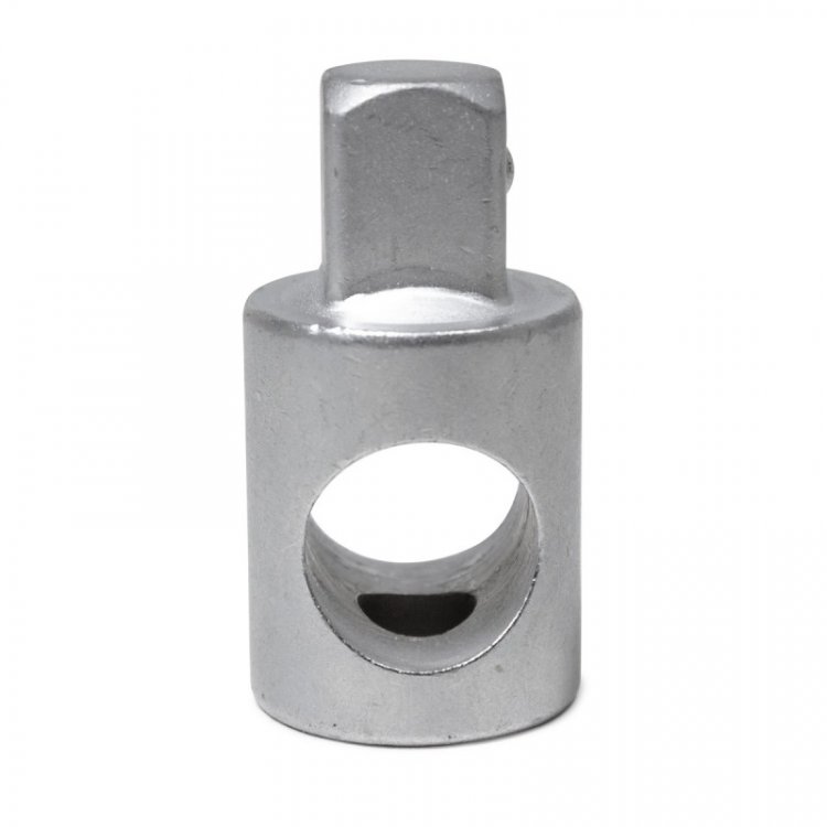 Адаптер-переходник 3/8''(F)x1/2''(M), с отверстием под вороток