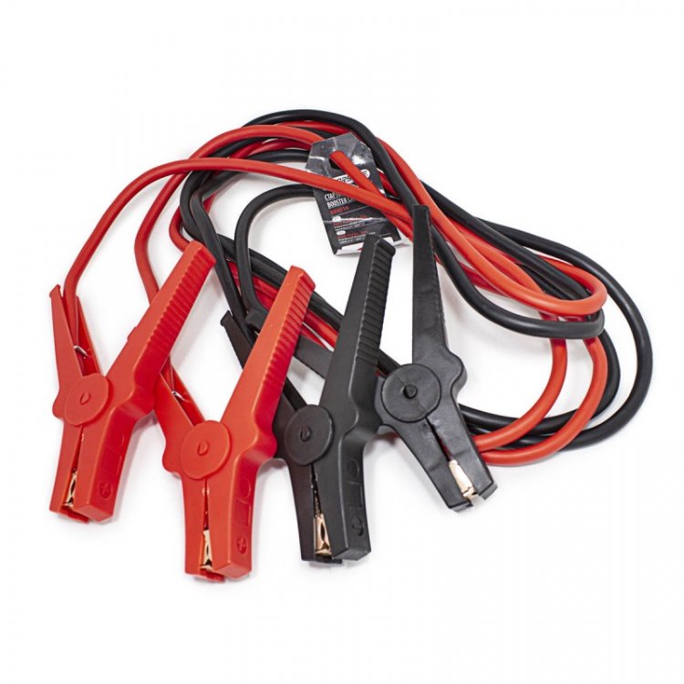 Стартовые провода 600 Ампер,3м (морозостойкая изоляция), в чехле Стартовые провода 600 Ампер,3м (морозостойкая изоляция), в чехле