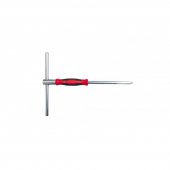 Вороток Т-образный с прорезиненой поворотной рукояткой 1/4"(L-290мм) Вороток Т-образный с прорезиненой поворотной рукояткой 1/4"(L-290мм)