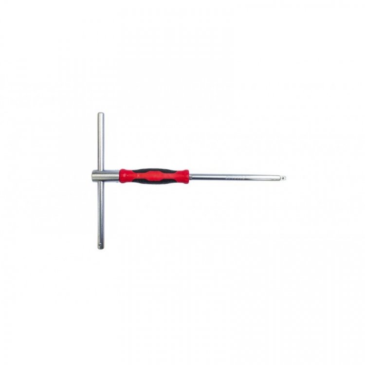 Вороток Т-образный с прорезиненой поворотной рукояткой 1/4"(L-290мм) Вороток Т-образный с прорезиненой поворотной рукояткой 1/4"(L-290мм)