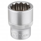 Головка 15мм (12гр.), 3/8"