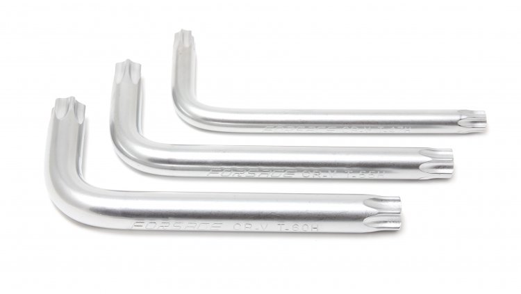Ключ Г-образный TORX T-25H с отверстием