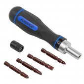 Отвертка реверсивная с набором бит Отвертка реверсивная с набором бит