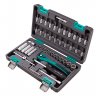 Набор инструментов 1/4", Cr-V, S2, услиленный кейс, 47 предм, Stels