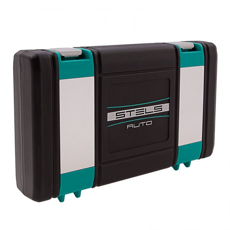 Набор инструментов 1/4", Cr-V, S2, услиленный кейс, 47 предм, Stels Набор инструментов 1/4", Cr-V, S2, услиленный кейс, 47 предм, Stels