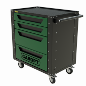 Тележка инструментальная Garopt 4 ящика ЗЕЛЕНАЯ, Серия "Low-cost" Тележка инструментальная Garopt 4 ящика ЗЕЛЕНАЯ, Серия "Low-cost"