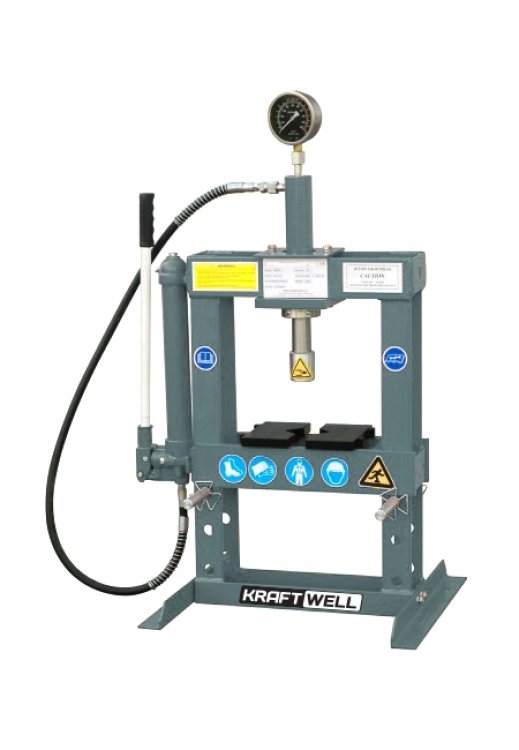 Пресс 10 т. настольный с ручным приводом Пресс 10 т. настольный с ручным приводом