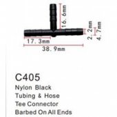 Клипса для крепления внутренней обшивки а/м универсальная пластиковая (100шт/уп.)