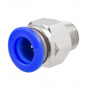 Фитинг для пластиковых трубок 10мм с наружной резьбой 1/4" Фитинг для пластиковых трубок 10мм с наружной резьбой 1/4"