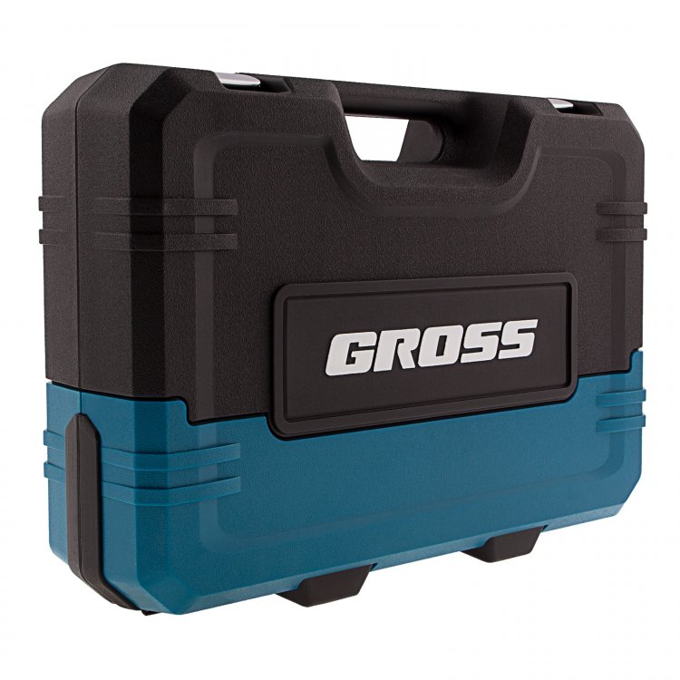 Набор инструментов, 1/4", 1/2", CrV, 120 зубьев, 82 предмета// Gross Набор инструментов, 1/4", 1/2", CrV, 120 зубьев, 82 предмета// Gross