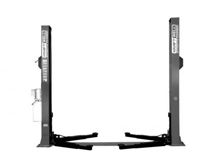 Подъемник г/п 4 т. упр.стопорами на 1-й колонне с анкерами и проставками