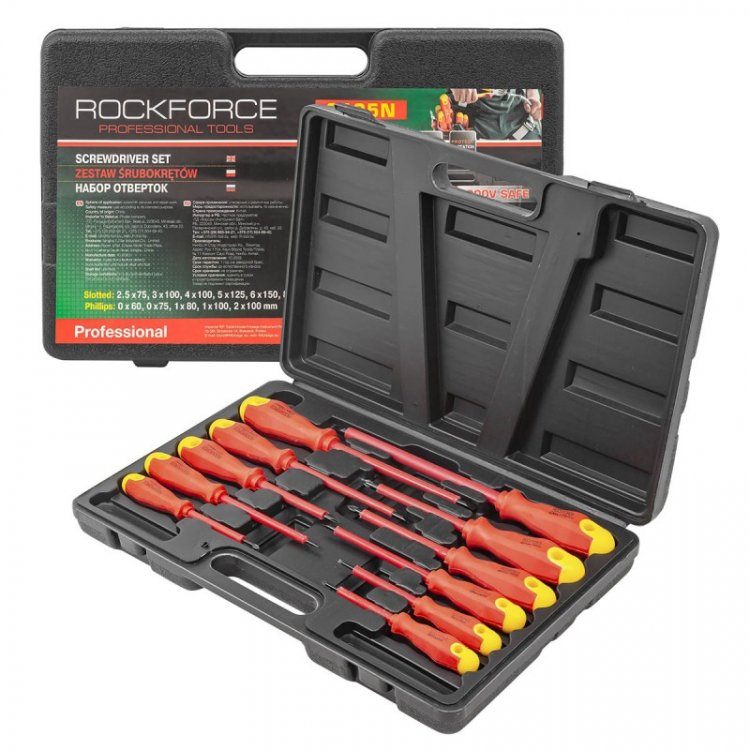 Отвертки, набор 11пр.