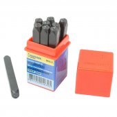 Набор цифровых штампов 9пр. (5мм),в пластиковом футляре