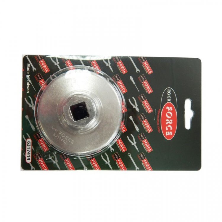 Съемник масляного фильтра ''крышка''74мм х 14гр 3/8", в блистере