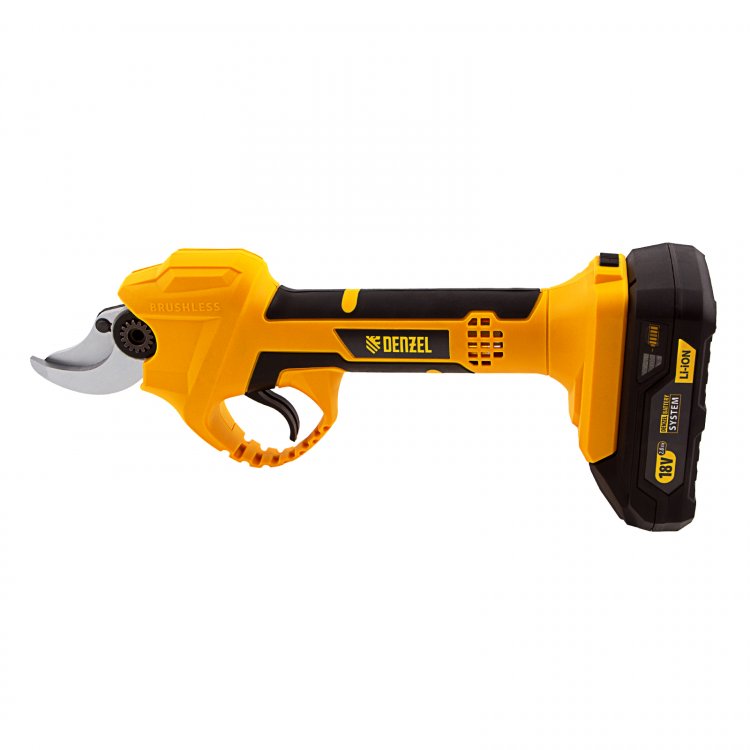 Секатор аккумуляторный CP-30, 18В Li-Ion// Denzel Секатор аккумуляторный CP-30, 18В Li-Ion// Denzel